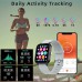 Smart Watch, FirYawee Smartwatch for Android Phones and iOS Phones,Fitness Tracker Waterproof IP68 with Heart Rate Monitor and Sleep Monitor,Step and Distance Counter,Smart Watch for Men Women