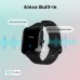 Amazfit Bip U Pro Smart Watch with Alexa Built-in for Men Women, GPS Fitness Tracker with 60+ Sport Modes, Blood Oxygen Heart Rate Sleep Monitor, 5 ATM Waterproof, for iPhone Android Phone (Black)