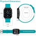 Smart Watch, FirYawee Smartwatch for Android Phones and iOS Phones,Fitness Tracker Waterproof IP68 with Heart Rate Monitor and Sleep Monitor,Step and Distance Counter,Smart Watch for Men Women