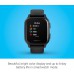 Garmin Venu Sq, GPS Smartwatch with Bright Touchscreen Display, Up to 6 Days of Battery Life, Slate Aluminum Bezel with Shadow Gray Case and Silicone Band