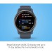 Garmin Venu Sq, GPS Smartwatch with Bright Touchscreen Display, Up to 6 Days of Battery Life, Slate Aluminum Bezel with Shadow Gray Case and Silicone Band