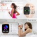 Smart Watch, 1.69&#39;&#39; Smartwatch for Android Phones and iOS Phones Compatible with iPhone Samsung, IP68 Waterproof Fitness Tracker with Heart Rate and Sleep Monitor Smart Watches for Men Women