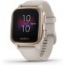 Garmin Venu Sq, GPS Smartwatch with Bright Touchscreen Display, Up to 6 Days of Battery Life, Light Gold and White