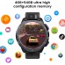 TICWRIS Andriod Smart Watch, GPS Android Smartwatch, 4G LTE with 2.86&#34; Touch Screen, Face Unclok Phone Watch with 2880mAh Battery, IP67 Waterproof Sport Watch,3GB+32GB Andriod Watch for Men (Black)