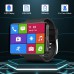 TICWRIS Andriod Smart Watch, GPS Android Smartwatch, 4G LTE with 2.86&#34; Touch Screen, Face Unclok Phone Watch with 2880mAh Battery, IP67 Waterproof Sport Watch,3GB+32GB Andriod Watch for Men (Black)