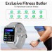 MAXTOP Smart Watch Compatible iPhone and Android Phones,Fitness Tracker Watches with Heart Rate Monitor,Sleep Monitor &amp; Blood Oxyen &amp; Blood Pressure Monitor, Smartwatch Pedometer for Men Women (Gray)