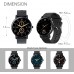 Smart Watch Make Calls IP68 Waterproof,30 Days Standby,Fitness Tracker with Heart Rate Monitor with Bluetooth Call with 1.2 Inch Touch Screen,Smartwatch with Sleep Monitor,Distance for Women and Men