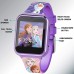 Disney Frozen Touch-Screen Smartwatch, Built in Selfie-Camera, Easy-to-Buckle Strap, Purple Smart Watch