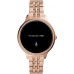 Fossil Women&#39;s Gen 5E 42mm Stainless Steel Touchscreen Smartwatch with Speaker, Heart Rate, Contactless Payments and Smartphone Notifications